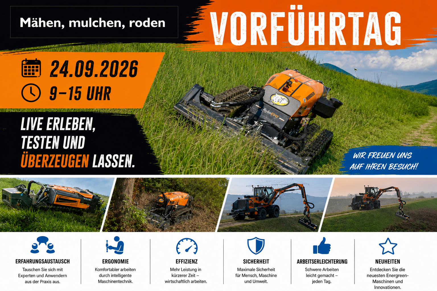 Hier klicken zur Einladung Vorführtag
